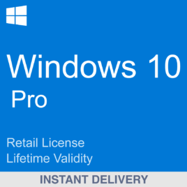 Windows 10 Pro Lifetime Product Key Retail license 32 / 64 Bit